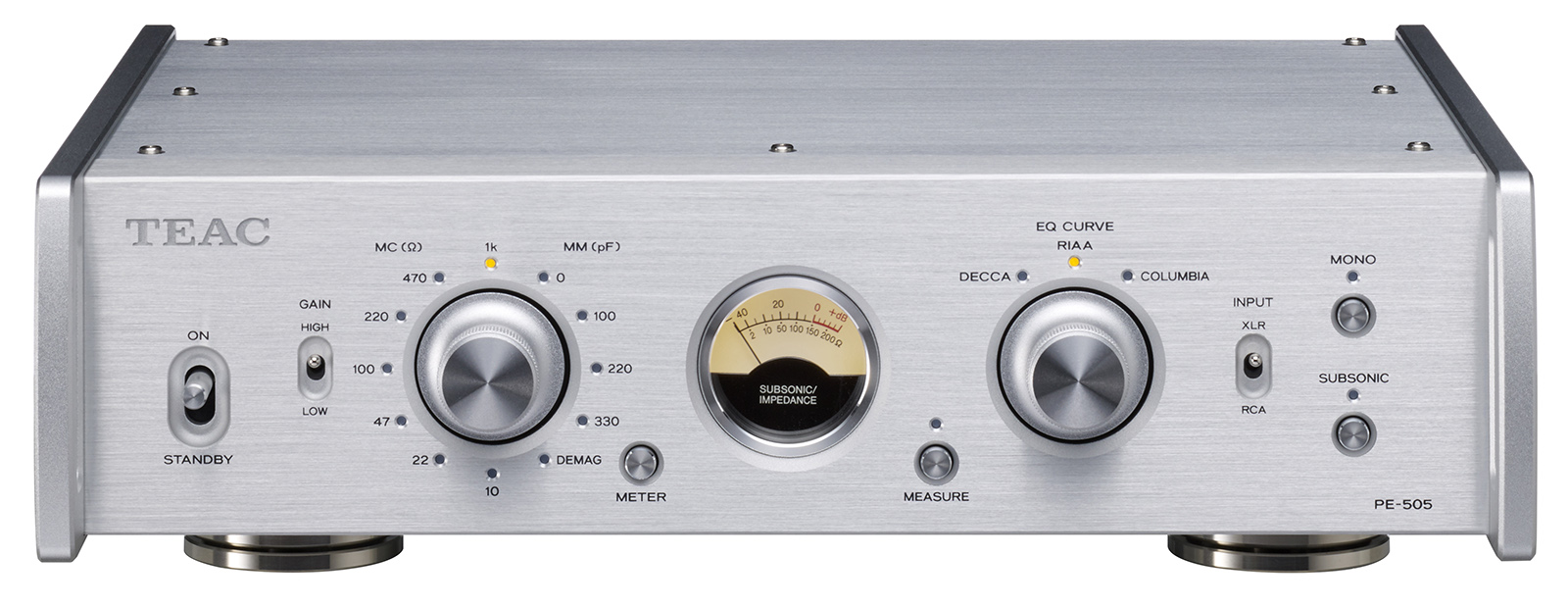 TEAC - PE-505 Fully-balanced Phono Amplifier