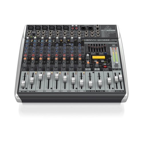מיקסר 12 ערוצים Behringer דגם QX1222USB