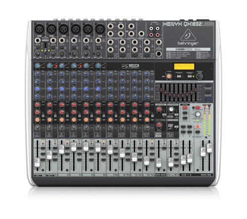 מיקסר 18 ערוצים + USB יצרן Behringer דגם QX1832USB