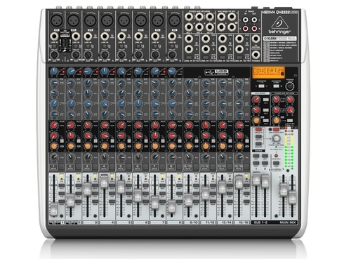 מיקסר 22 ערוצים דגם QX2222USB מבית BEHRINGER