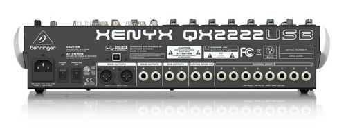 מיקסר 22 ערוצים דגם QX2222USB מבית BEHRINGER