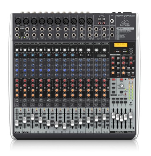 מיקסר 24 ערוצים דגם QX2442USB מבית BEHRINGER