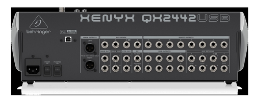 מיקסר 24 ערוצים דגם QX2442USB מבית BEHRINGER
