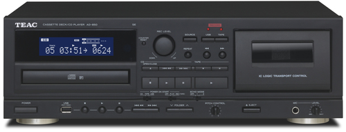 TEAC - AD-850-SE Cassette deck/CD player