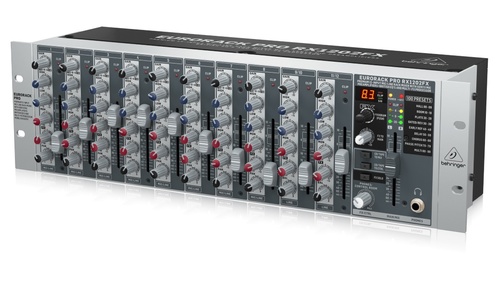 מיקסר 12 ערוצים ל- 3U RACK , יצרן  BEHRINGER דגם RX1202FX