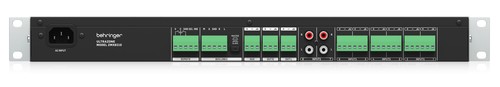 מיקסר 8 ערוצים  Behringer ZMX8210 V2 1U מותאם להתקנות