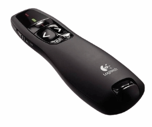 שלט אלחוטי למצגות Logitech R400