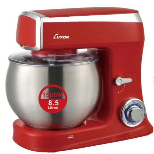 מיקסר קערה 8.5 ליטר אדום LUXOR לוקסור דגם AHY– 266 Red