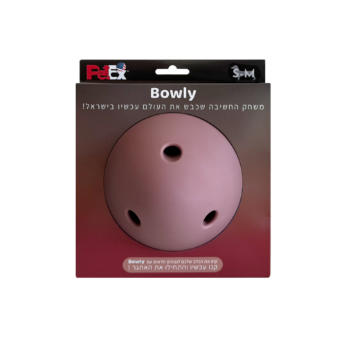  פטקס Bowly ורוד משחק חשיבה לכלב