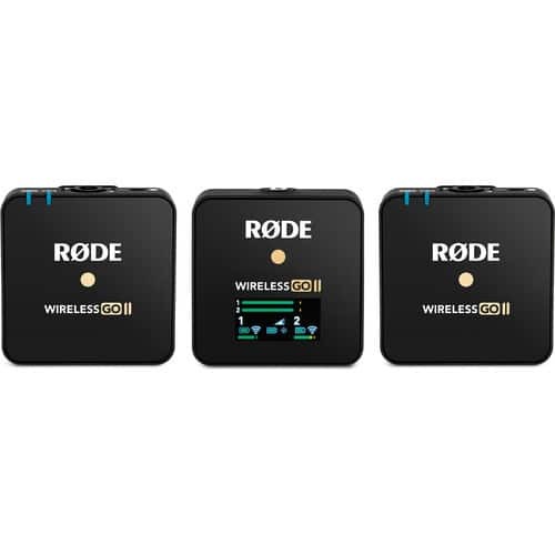 מערכת מיקרופון אלחוטי Rode Wireless Go II