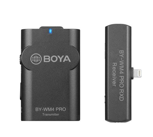 מיקרופון דש אלחוטי לסמארטפון Boya BY-WM4 PRO-K3