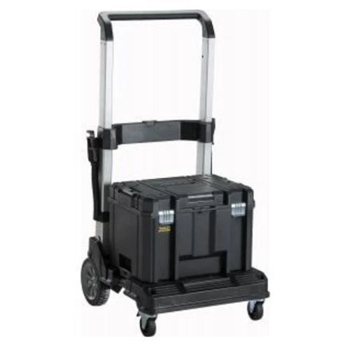עגלה טלסקופית מתקפלת לארגז STANLEY  מתאים לכל סדרת TSTAK של דיוולט וסטנלי