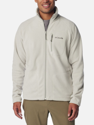 מעיל מיקרו-פליז לגברים Fast Trek II Full Zip אבן - Columbia