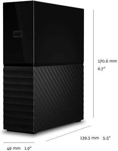 Western Digital WDBBGB0120HBK My Book external hard drive 12000 GB Black