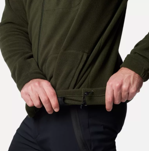 מעיל מיקרו-פליז לגברים Fast Trek II Full Zip ירוק כהה - Columbia
