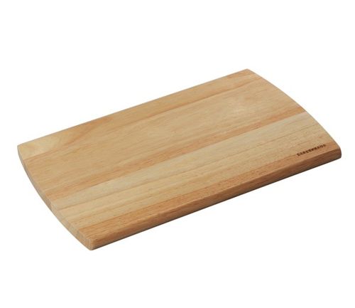 קרש חיתוך בינוני עץ גומי בהיר Cutting board
