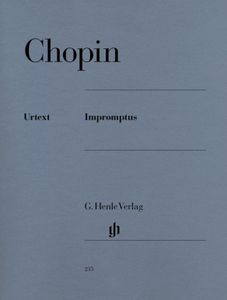 ספר תווים Chopin Impromptus