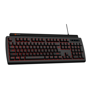 מקלדת גיימינג Meeeption MT-K9000 blackrgb מואר עיצוב ארגונומי בגודל מלא 104 מקשים קווית משחקים קווית מקשים
