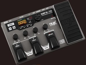 מולטי אפקט עם פדאל שליטה MFX-10 NUX