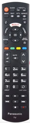 שלט תואם רחוק אוניברסלי ‏לטלוויזיה Panasonic  פנסוניק 
