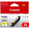 ראש דיו צהוב קנון Canon CLI-571XL Yellow - מקורי
