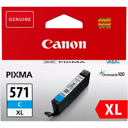 ראש דיו כחול קנון Canon CLI-571XL Cyan - מקורי