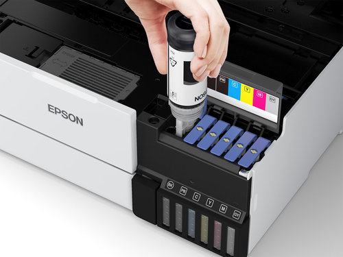 מדפסת ‏הזרקת דיו ‏משולבת Epson EcoTank L8160 אפסון