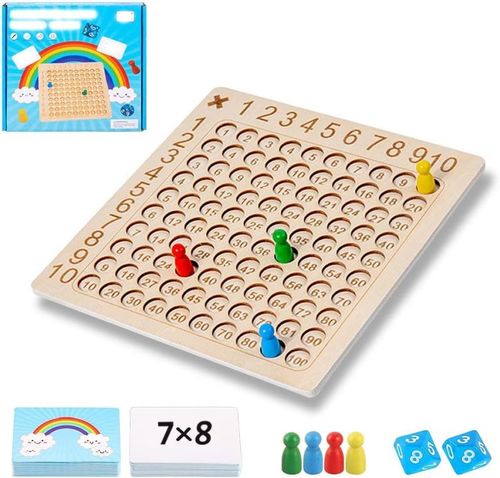 משחק לימוד לוח הכפל 61011