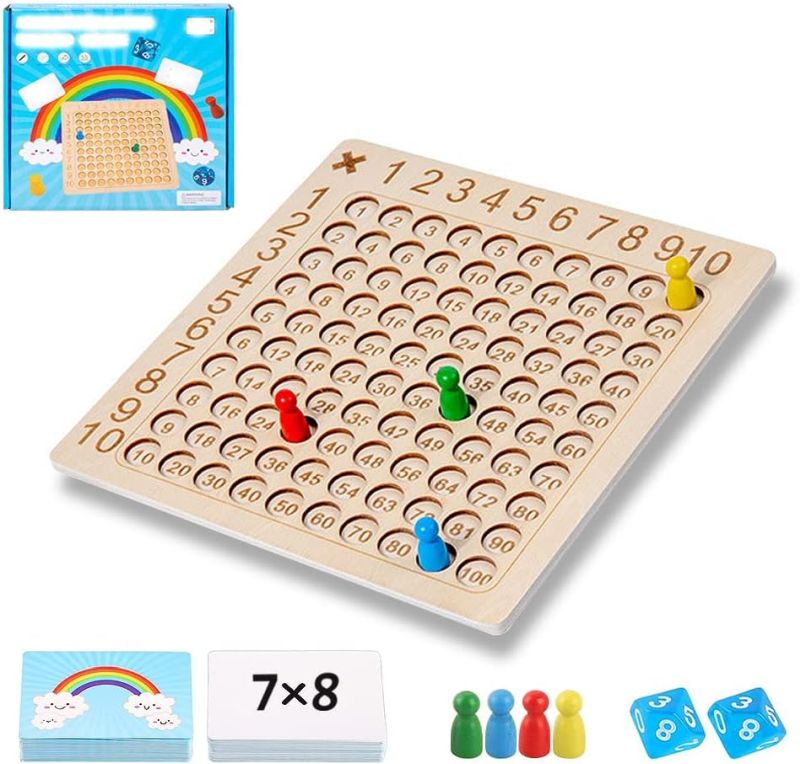 משחק לימוד לוח הכפל 61011