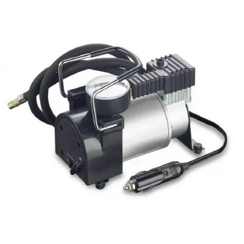 מדחס 12V בוכנה אחת לשקע מצת KARNAF מק