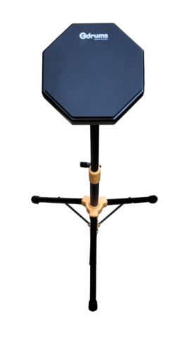 פד אימון לתופים עם הברגה לסטנד 