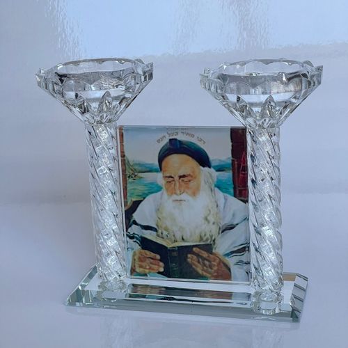 פמוטים לשבת - דגם רבי מאיר בעל הנס