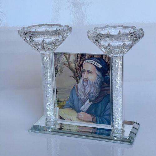 פמוטים לשבת - דגם רבי שמעון בר יוחאי