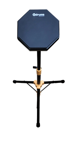 פד אימון לתופים עם הברגה לסטנד 