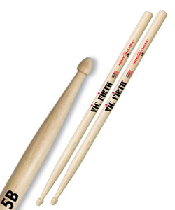 זוג מקלות תופים VIC FIRTH 5B