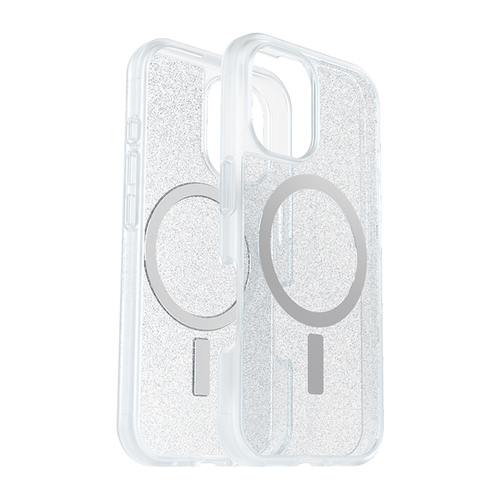 כיסוי OtterBox ל iPhone 16 דגם React MagSafe Stardust - clear