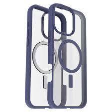 כיסוי OtterBox ל iPhone 16 Pro דגם React MagSafe clear purple