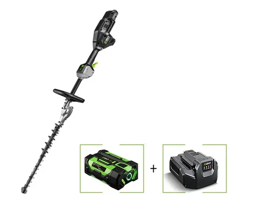 מגזמת גובה נטענת ישרה 56V סופר מקצועית  Brushless להבים 53 ס