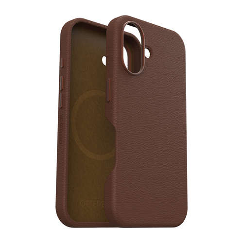 כיסוי OtterBox ל iPhone 16 דגם Symmetry Cactus Leather brown