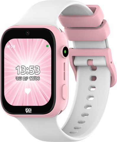 שעון חכם לילדים Kidiwatch Next 2.4 ורוד