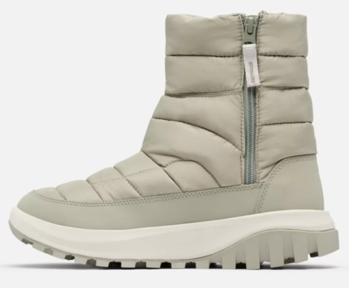מגפי חורף לנשים SNOWTROT MID אפרפר/ירוק - Columbia