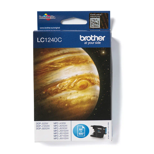 ראש דיו כחול ברדר Brother LC1240C Cyan - מקורי