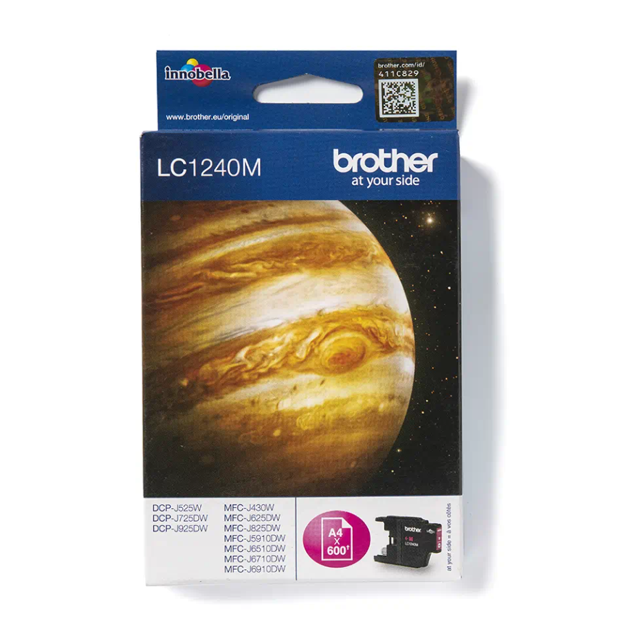 ראש דיו אדום ברדר Brother LC1240M Magenta - מקורי