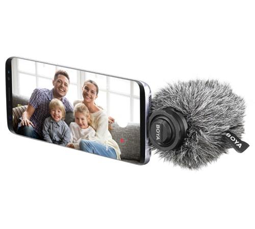 BOYA BY-DM100 מיקרופון סטריאו ל-Android