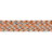 חבל מעלן אפור/כתום 12 מ"מ Herkules Vision  Liros