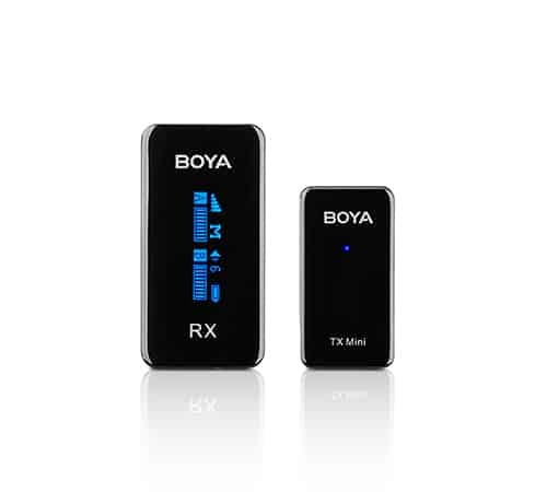מיקרופון דש אלחוטי לסמארטפון Boya BY-XM6-S1 Mini