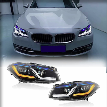 פנסים קדמיים צורה חדשה BMW F10 2010-2017 FULL LED
