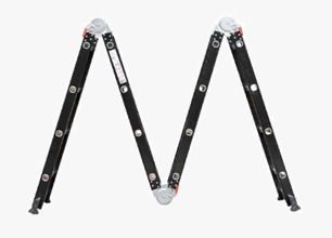 סולמות מפרקים אלומיניום 