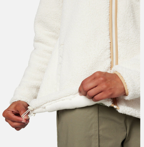 פליז לנשים WEST BEND II Full Zip לבן - Columbia(קולומביה)