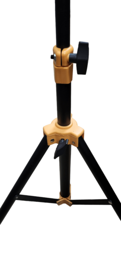 סטנד מתכוונן לפד אימון בהברגה PSP-22 בצבע שחור מבית GDRUMS